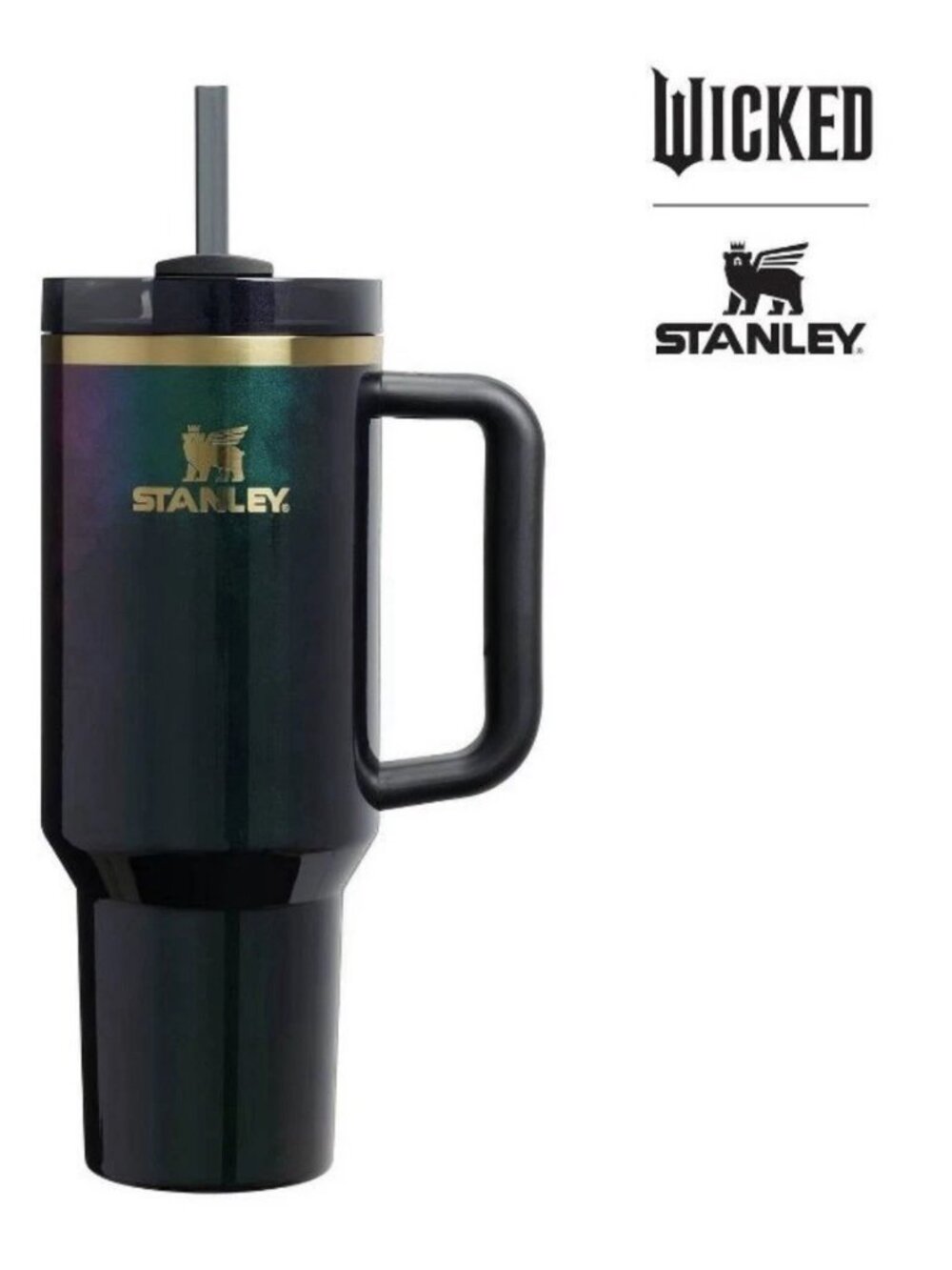 Stanley x Wicked x Target Elphaba 40 oz Quencher H2.0 FlowState Tumbler